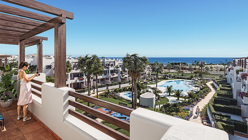 1 bedroom Apartment with terrace in Mar de Pulpi in Vidando Estates