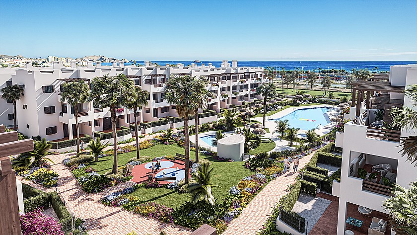 2 bedroom Apartment with terrace in Mar de Pulpi in Vidando Estates