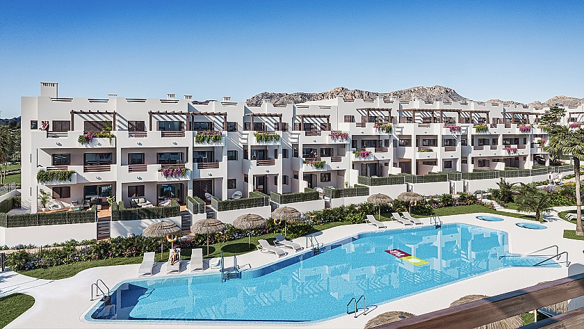 2 bedroom Apartment with terrace in Mar de Pulpi in Vidando Estates