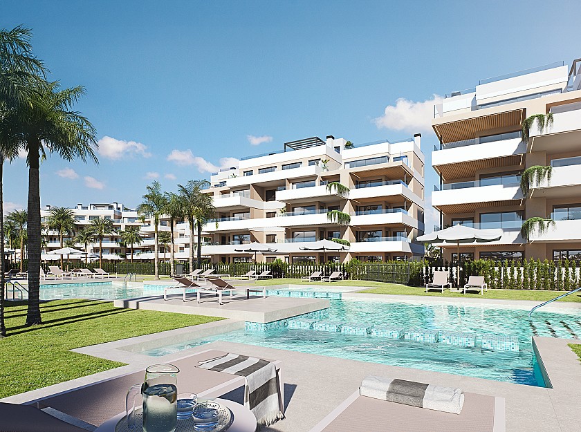 2 slaapkamer Appartement met dakterras in Santa Rosalía Resort - Vidando Estates