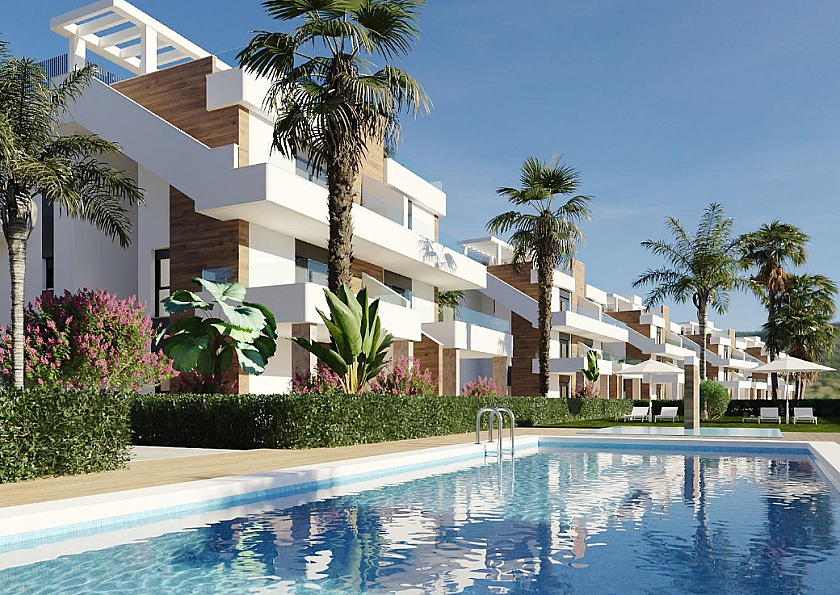 2 bedroom Apartment with garden in Hacienda del Álamo golf in Vidando Estates