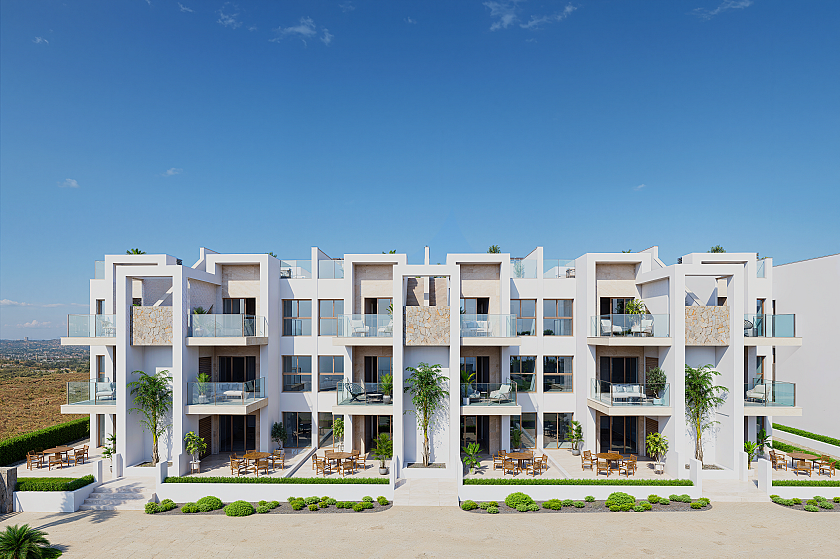3 slaapkamer Appartement met tuin in Los Alcazares in Vidando Estates