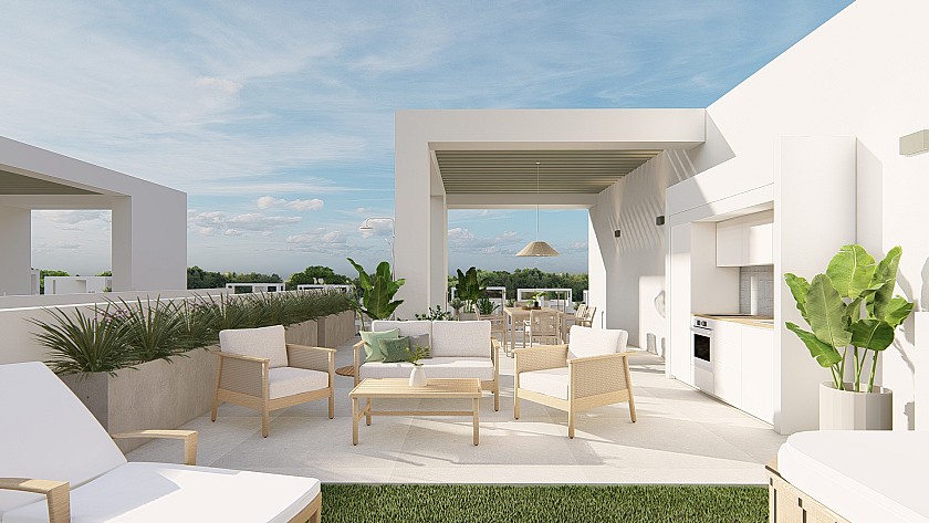 3 bedroom Apartments - solarium in Los Alcazares in Vidando Estates