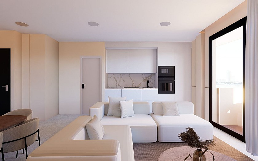3 slaapkamer Appartement met terras in El Campello - Vidando Estates