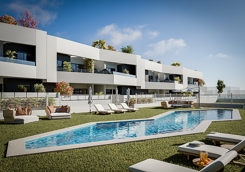 3 slaapkamer Appartement met dakterras in San Miguel de Salinas in Vidando Estates