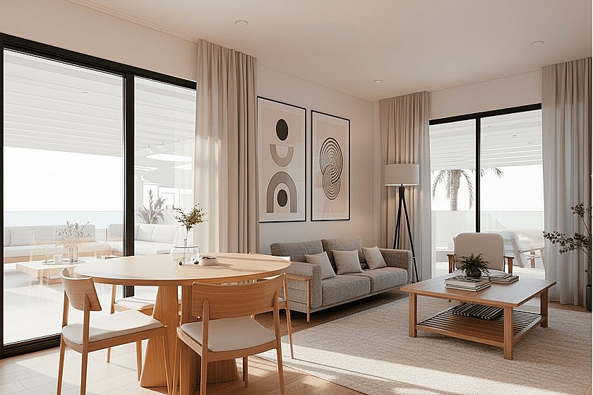 2 slaapkamer Appartement met tuin in Los Alcazares - Vidando Estates