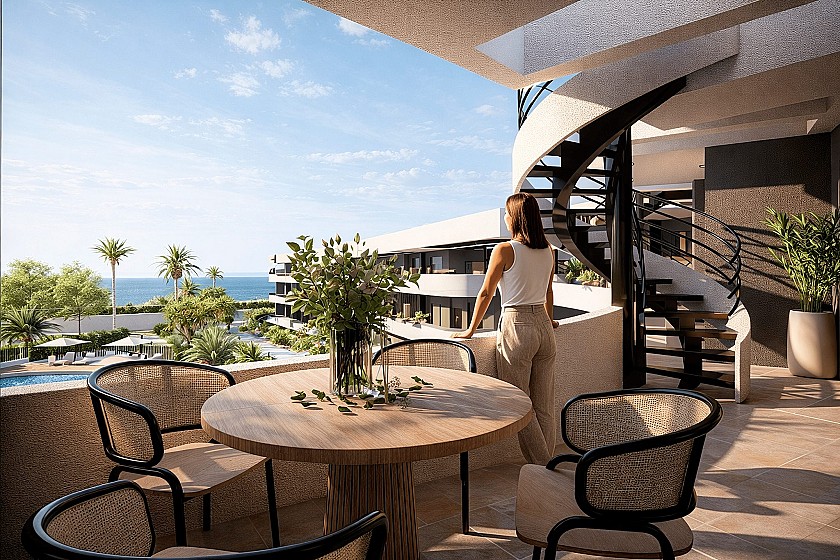 2 bedroom Apartments - solarium in Los Alcazares in Vidando Estates