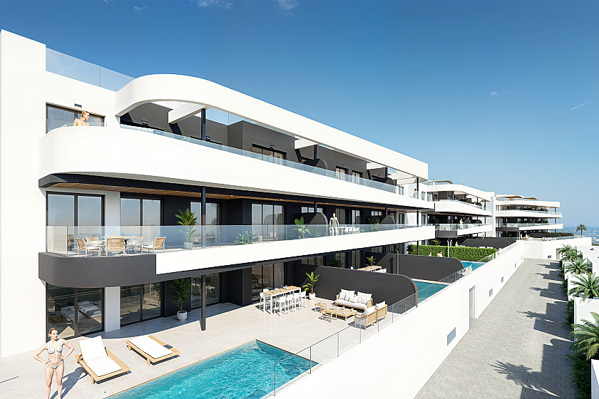 3 bedroom Apartments - solarium in Los Alcazares in Vidando Estates
