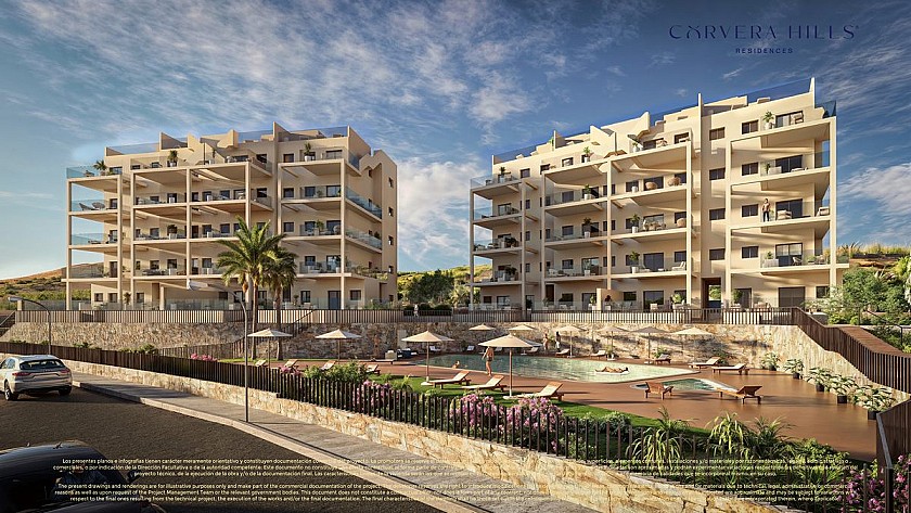 Ground-floor new-build apartment in Corvera in Vidando Estates