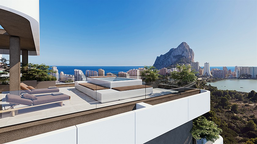 3 slaapkamer Appartement met terras in Calpe - Vidando Estates