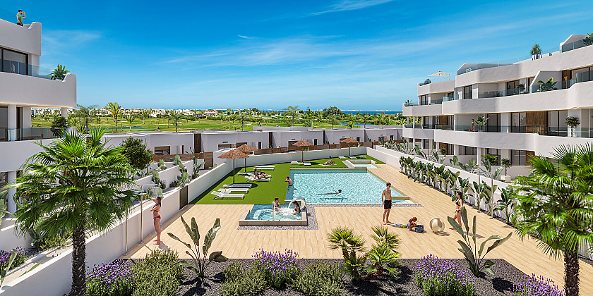 3 slaapkamer Appartement met dakterras in Los Alcazares - Vidando Estates