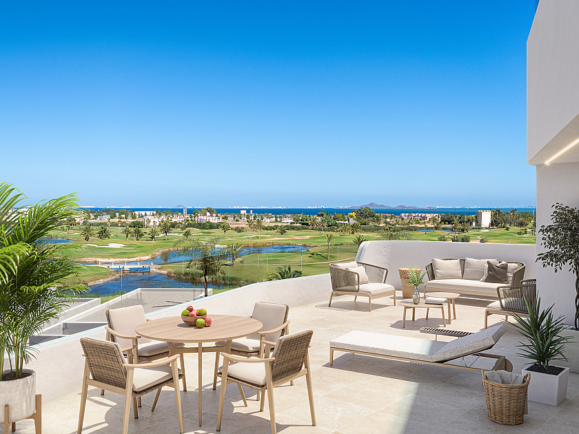 3 slaapkamer Appartement met dakterras in Los Alcazares - Vidando Estates