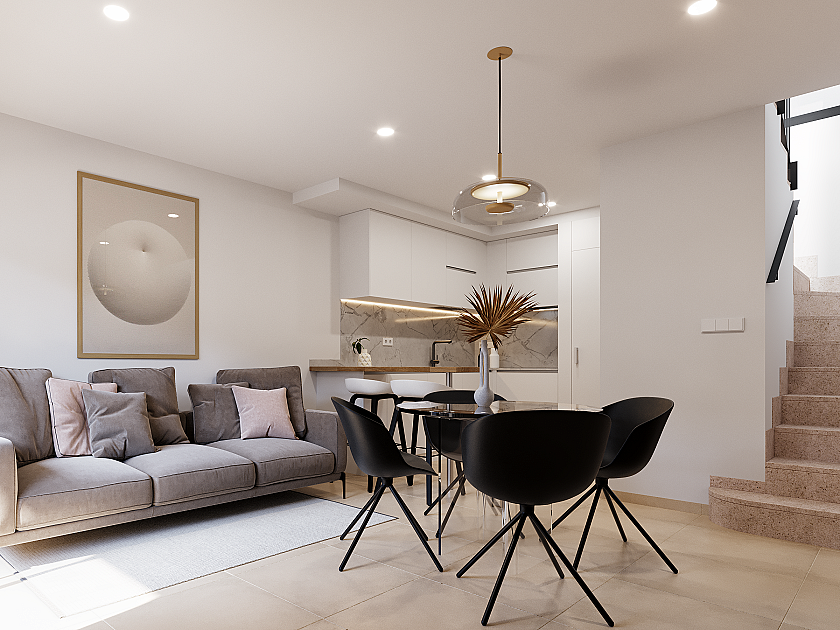 2 slaapkamer Geschakelde woningen in Santa Rosalia pueblo - Vidando Estates