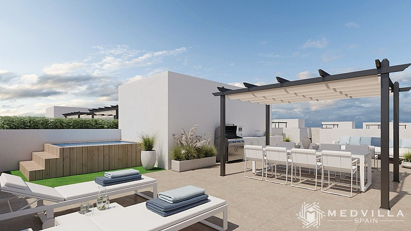 2 bedroom Apartments - solarium in La Nucia - Vidando Estates