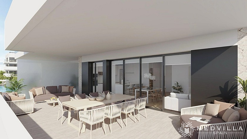 2 bedroom Apartments - solarium in La Nucia - Vidando Estates