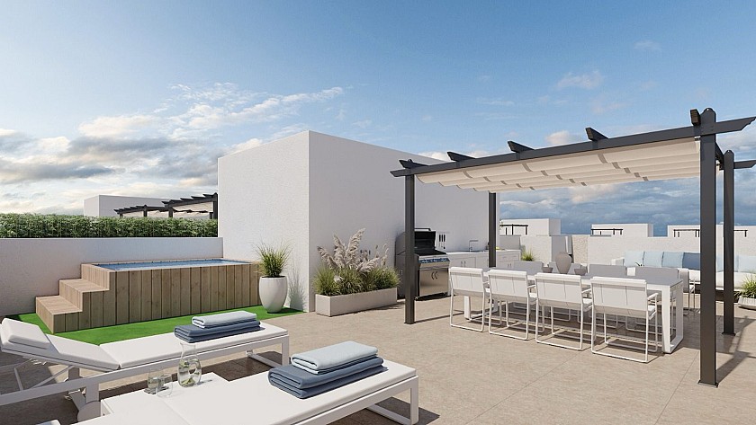 3 slaapkamer Appartement met dakterras in La Nucia - Vidando Estates