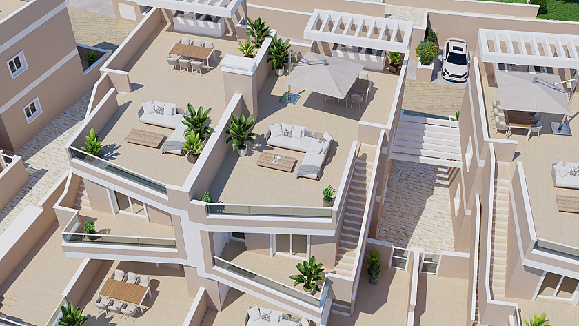3 slaapkamer Appartement met dakterras in Pilar de la Horadada - Vidando Estates