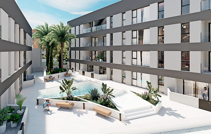 3 slaapkamer Appartement met dakterras in Lo Pagan - Vidando Estates