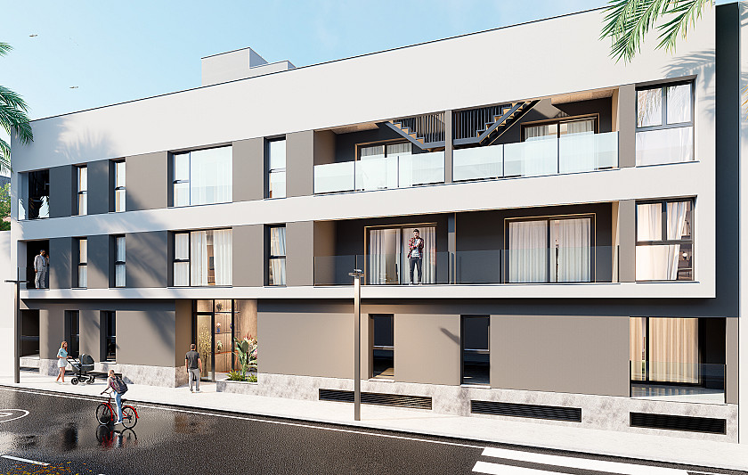 1 slaapkamer Appartement met dakterras in Lo Pagan - Vidando Estates