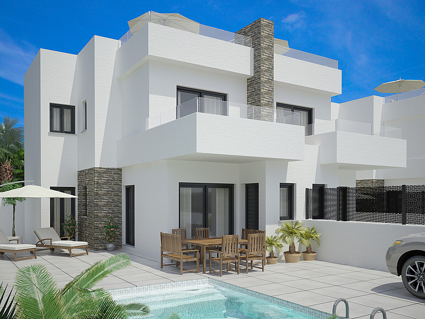 3 slaapkamer Geschakelde woningen in Vistabella Golf - Vidando Estates