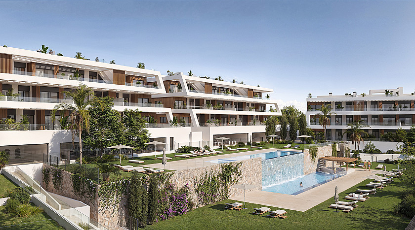 2 slaapkamer Appartement met dakterras in Finestrat - Vidando Estates