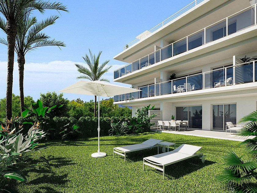2 slaapkamer Appartement met tuin in Finestrat - Vidando Estates