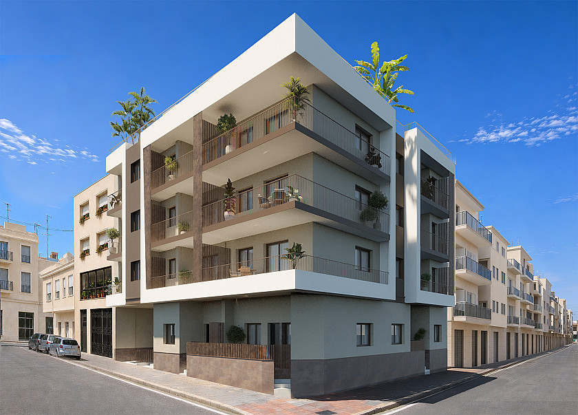 2 slaapkamer Appartement met dakterras in Santa Pola - Vidando Estates
