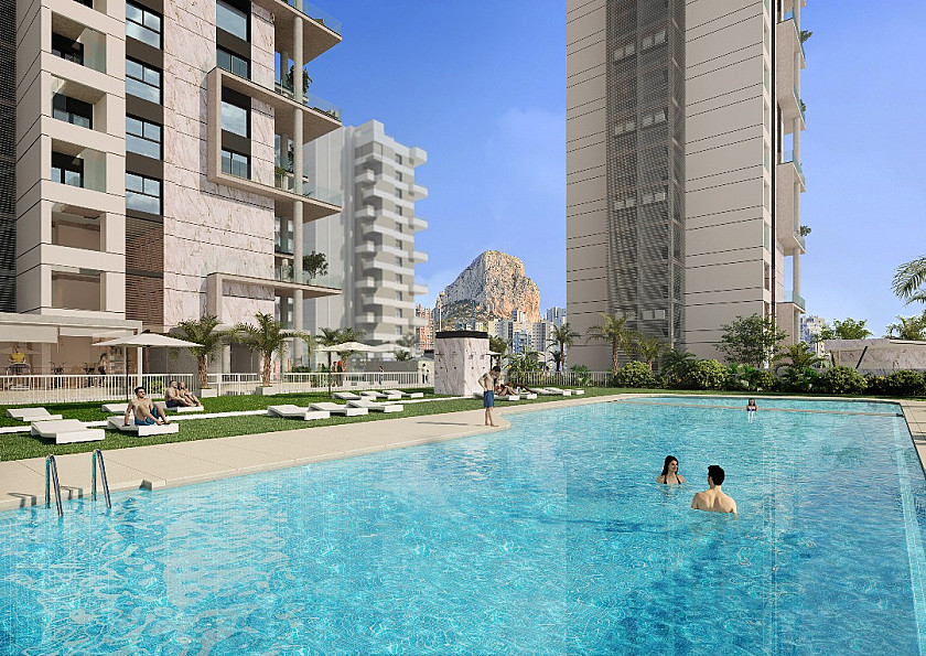 3 slaapkamer Appartement met terras in Calpe - Vidando Estates