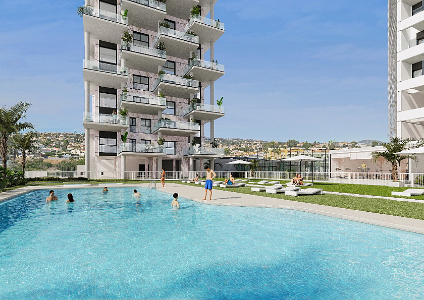2 slaapkamer Appartement met terras in Calpe - Vidando Estates