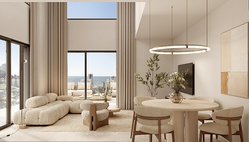 2 slaapkamer Appartement met terras in Calpe - Vidando Estates