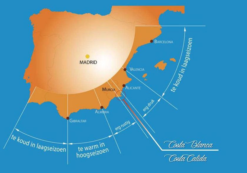 Costa Blanca Zuid