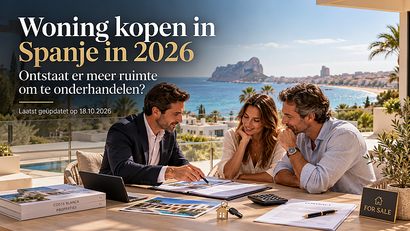 Woning kopen in Spanje in 2026: ontstaat er meer ruimte om te onderhandelen? in Vidando Estates