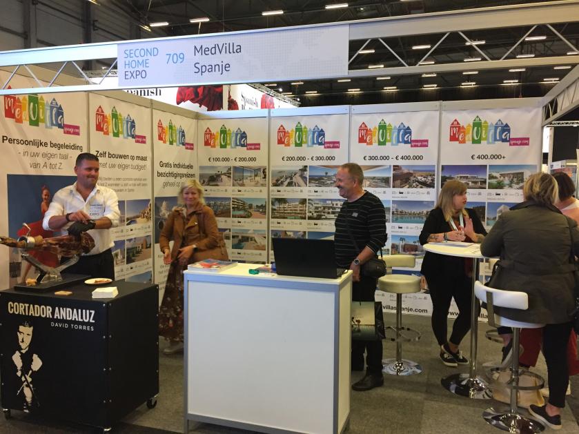 Bedankt voor u bezoek aan de Second Home Beurs in Vidando Estates