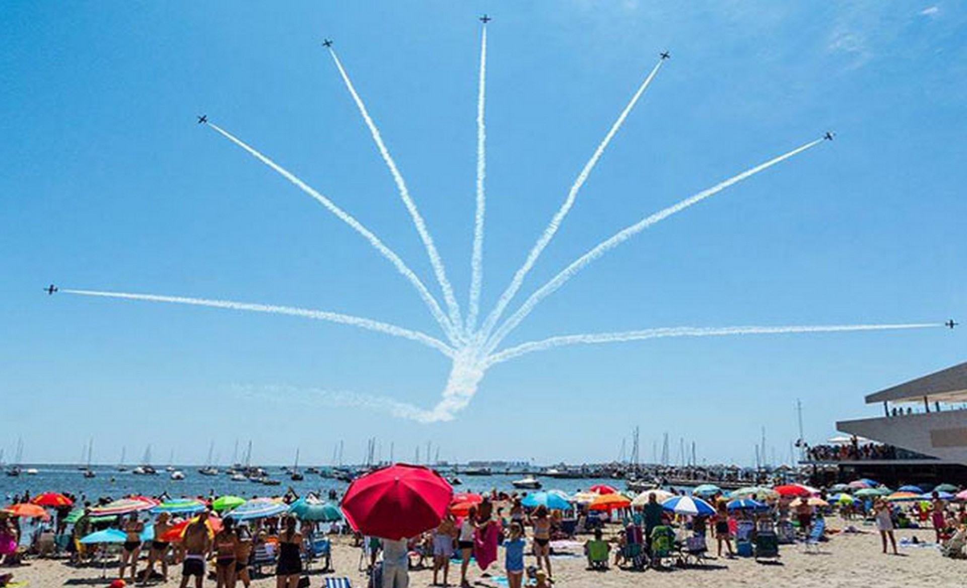 Santiago de la Ribera vliegshow