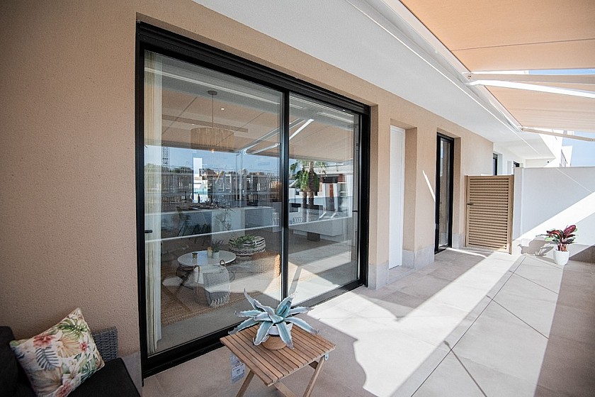 3 chambre Appartements - terrasse sur le toit à San Pedro Del Pinatar - Vidando Estates