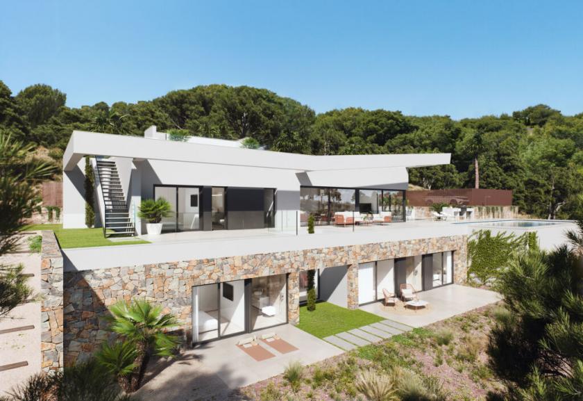Nieuwe hedendaagse moderne villa op Las Colinas Golf & Country Club - Vidando Estates