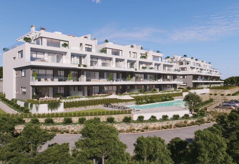 3 slaapkamer Appartement met dakterras in Las Colinas Golf - Vidando Estates