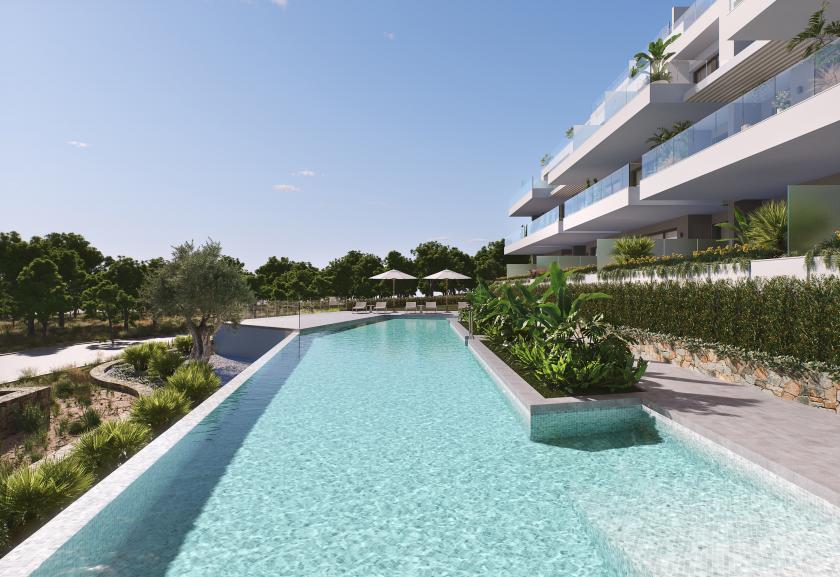 3 slaapkamer Appartement met dakterras in Las Colinas Golf - Vidando Estates