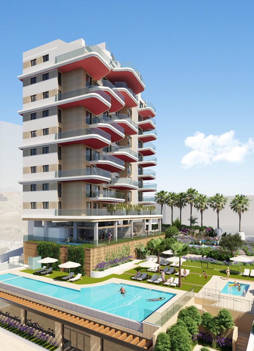 2 chambre Appartement - terrasse à Calpe - Vidando Estates