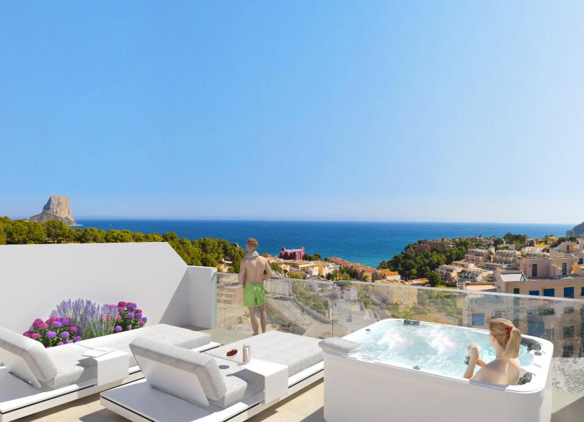 2 chambre Appartement - terrasse à Calpe - Vidando Estates