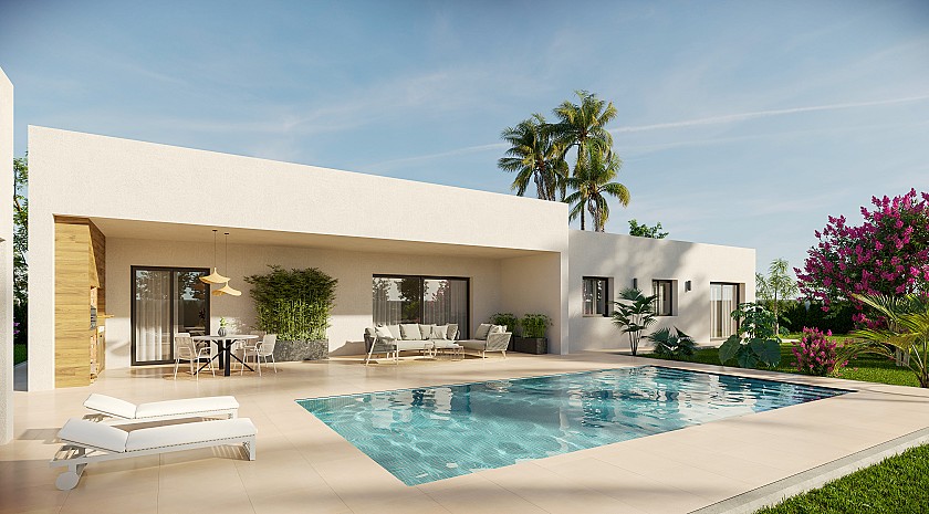 3 slaapkamer Villa bouwen op maat in Aspe - Vidando Estates
