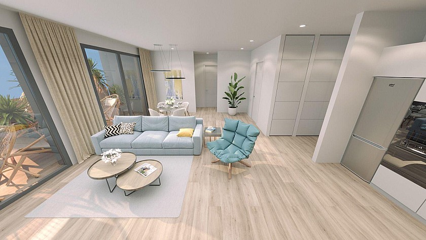 2 bedroom Apartments - solarium in Torrevieja - Vidando Estates