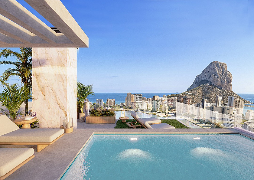 2 slaapkamer Appartement met terras in Calpe - Vidando Estates