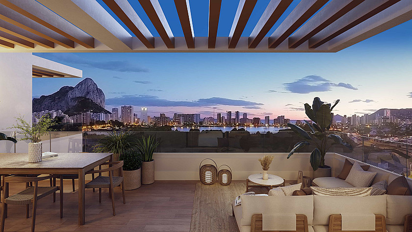 2 slaapkamer Appartement met terras in Calpe - Vidando Estates