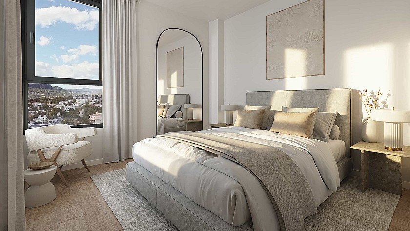 2 slaapkamer Appartement met terras in Calpe - Vidando Estates