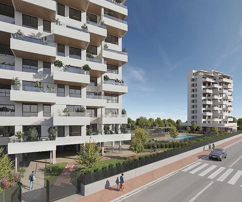 3 slaapkamer Appartement met terras in Calpe - Vidando Estates
