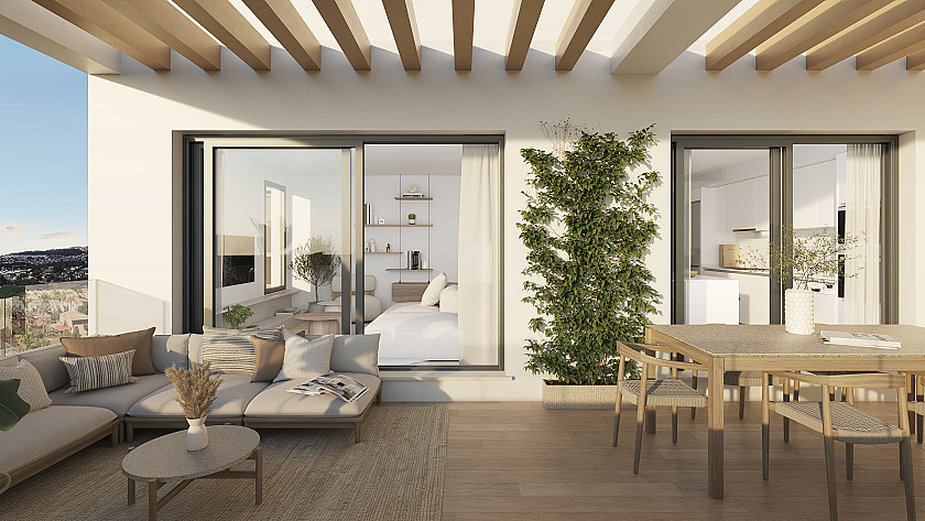 3 slaapkamer Appartement met terras in Calpe - Vidando Estates