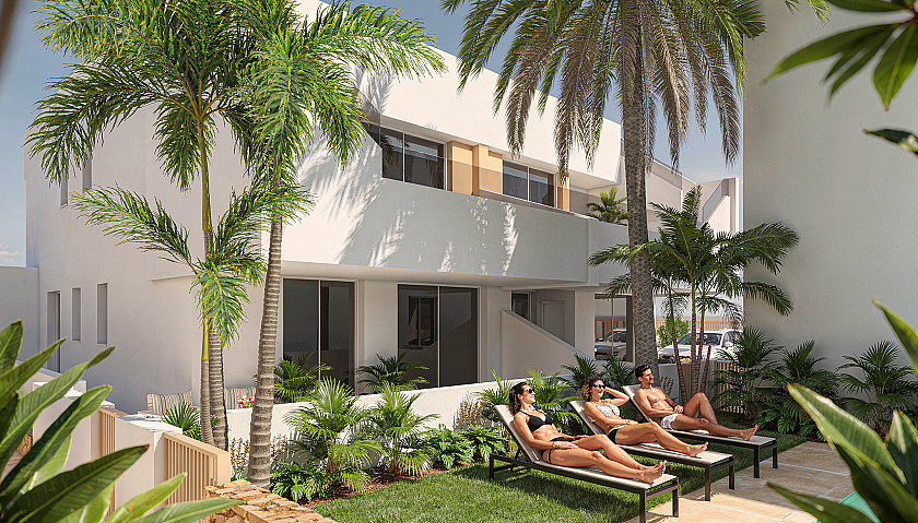 3 bedroom Apartment with garden in Pilar de la Horadada in Vidando Estates