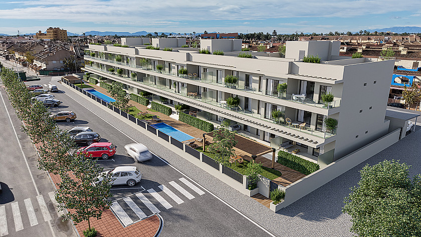3 slaapkamer Appartement met tuin in Roda Golf - Vidando Estates
