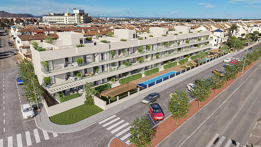 3 slaapkamer Appartement met tuin in Roda Golf - Vidando Estates